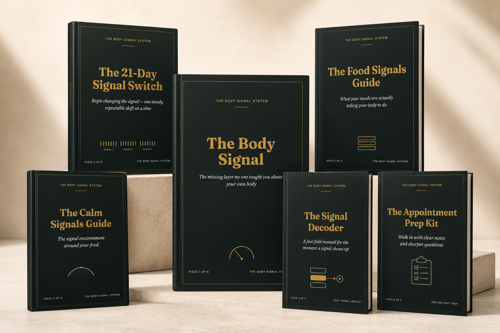 The Body Signal System six-piece digital guide bundle
